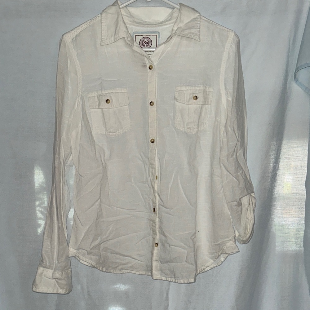 Women’s White Casual Shirt